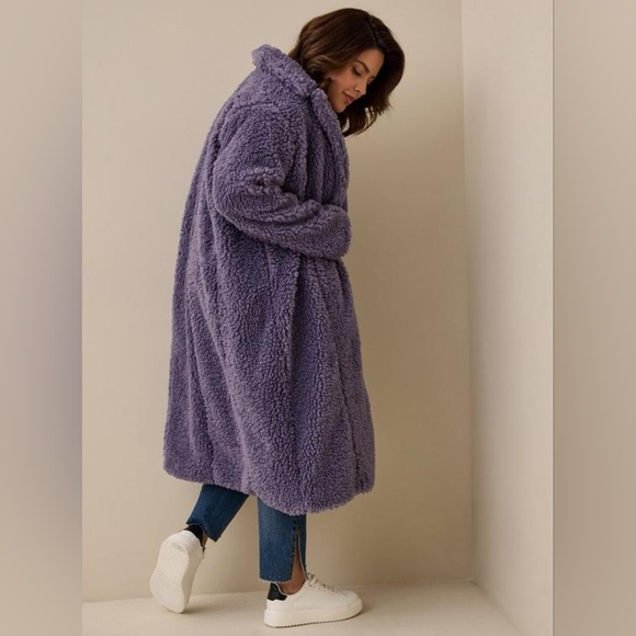 torrid Jackets & Blazers - ✨ NWT Torrid 00 Maxi Teddy Coat ✨